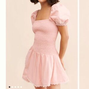 LoveShackFancy Asa Mini Dress